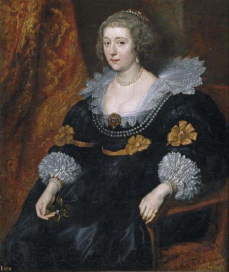 Anthony Van Dyck Portrat Amalies zu Solms-Braunfels France oil painting art